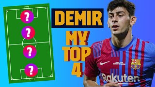 YUSUF DEMIR  MY TOP 4 LEGENDS [upl. by Katherina]