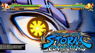 Isshiki Otsutsuki Vs Naruto Baryon Mode Ultimate Jutsus Naruto Ultimate Ninja Storm Connections [upl. by Leziar]