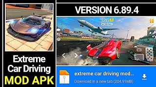 Extreme Car Driving Simulator MOD APK Unlimited Money Version 6894 [upl. by Kizzie]