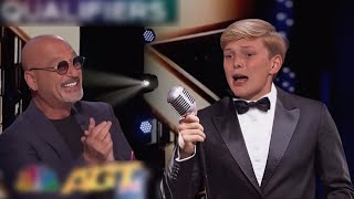 Reid Wilson STUNS with quotAint No Wayquot by Aretha Franklin  Quarterfinals  AGT 2024 [upl. by Yelruc530]