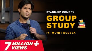 Group Study  Indian Stand Up Comedy on Hostel Group Study By Mohit Dudeja [upl. by Thorwald]