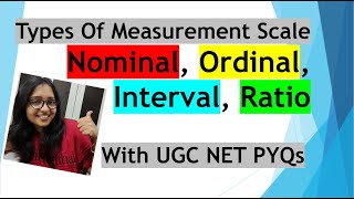 Nominal Ordinal Interval Ratio  Scales of Measurement  Types Of Measurement Scale In Research [upl. by Rosalinda]