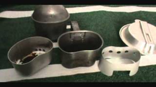 US Military Issue Canteen Cook Set Review [upl. by Aynnat876]