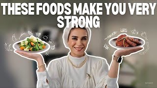 FOODS THAT MAKE YOU STRONGER THAN EVER [upl. by Ahsiret605]