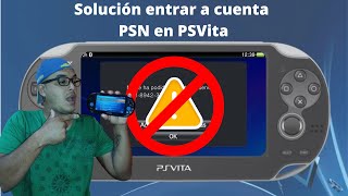 Como iniciar sesion PSN en PS Vita 2022 [upl. by Hafeenah]