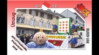 Solothurner Fasnacht 2018 Umzug Sonntag [upl. by Nonrev93]