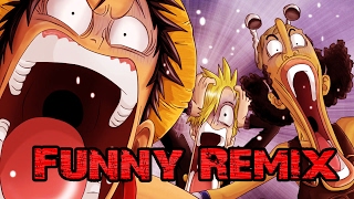 One piece funny remix  HD [upl. by Yeltneb]