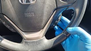 Honda CRV tyre pressure reset [upl. by Etterb705]