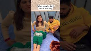 When couple fight before sleeping imkavy shorts youtubeshorts [upl. by Yesllek]