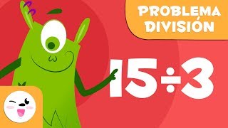 Aprender a dividir  Problemas de matemáticas para niños la división [upl. by Aihsas]