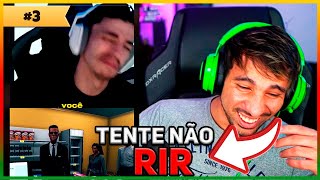 TENTE NÃO RIR NIVEL HARD PIUZINHO REACT PT03 [upl. by Hembree359]