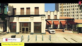 NoPixel Bay City Bank MLO  Bank MLO FiveM fivem bank [upl. by Tito97]