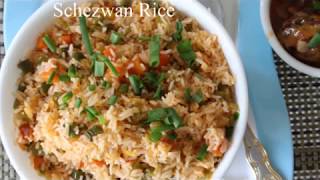 Schezwan Rice Recipe  How to make Schezwan Rice [upl. by Ellehcer]