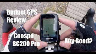 Coospo BC200 Pro GPS Review Budget GPS [upl. by Nelak]