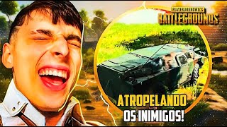 FROGMAN1 atropelando o ultimo inimigo de BLINDADO no PUBG [upl. by Neisa]