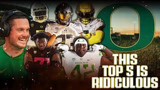 Oregon Ducks Top 5 Recruits In 2024 Are SERIOUSLY SCARY [upl. by Norrad]