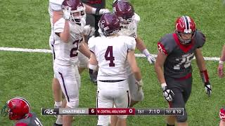 Prep Football Chatfield vs West Central AreaAshby Prep Bowl 11262021 [upl. by Kenimod]