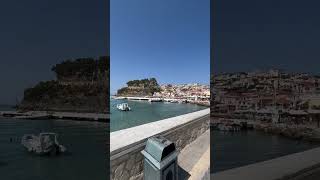 Parga Greece 82023 town castle [upl. by Gravante]