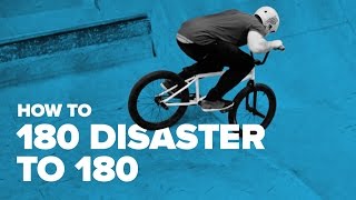 Как сделать 180 дизастер на 180 на BMX How to 180 Disaster to 180 [upl. by Akinehs]