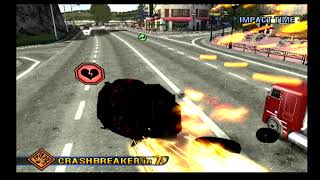 Burnout 3 Takedown Walkthrough Crash Mode Part or Level 90 Crash Au Van [upl. by Drona]