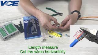 Make A RJ11 Network Ethernet Cable Crimping Tool  VCElink [upl. by Ahsi]