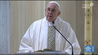 Papa Francesco omelia a Santa Marta del 16 aprile 2020 [upl. by Colwen823]