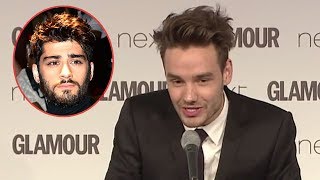 Liam Payne Takes A Dig At Zayn In Speech amp Spills On Son Bear [upl. by Ahsirtap]