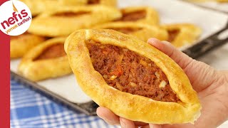 Pidecileri Aratmayan Lezzet 💯 2 Tepsi Dolusu Kıymalı Mini Pide 👌🏻😋 [upl. by Nylessoj]