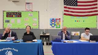 Palisades Park BOE Meeting  Sept 25 2024 [upl. by Philender830]