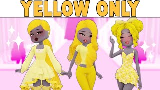 IT Girl ONE COLOR  Yellow  Roblox [upl. by Akemed93]