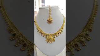 SRI DHANALAKSHMI JEWELLERS  916 HALL MARK  29 GRAMS SET  silver youtubeshorts gold [upl. by Arraik675]