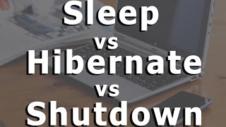 Sleep vs Hibernate vs Shutdown  Explained in Hindi [upl. by Eleen477]