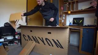 Canyon Spectral CF 90 2018 STEALTH unboxing 23012018 [upl. by Simetra]