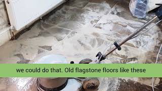 400 Year Old Flagstone Floor Restoration in Oughtibridge [upl. by Novaelc]