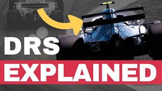 How the DRS Drag Reduction System works in Formula 1 [upl. by Sully]