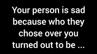 💔 Your person regrets choosing someone else over you—they turned out to be so mean [upl. by Millburn]