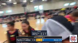 Storm 17u vs Pipeline 17 adidas 20240602 [upl. by Eirovi]