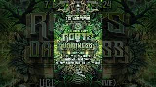 Roots of Darkness  10 Years Psyonara Events🧠 darkpsy party hamburg psyonara psytrance rave [upl. by Ralph]