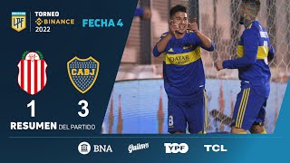 TorneoBinance  Fecha 4  resumen de Barracas Central  Boca [upl. by Reger547]