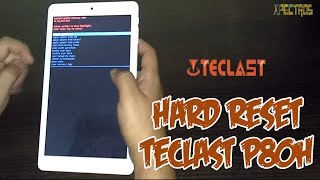 Hard Reset Teclast Tpad P80H [upl. by Arahd]