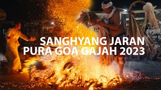 SANGHYANG JARAN PURA GOA GAJAH BEDULU 2023 [upl. by Anaitsirk442]