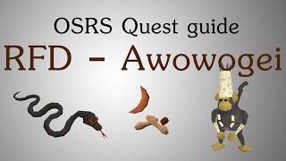 OSRS RFD  Freeing Awowogei [upl. by Ansilma]