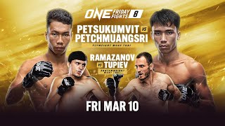 ONE Friday Fights 8 Petsukumvit vs Petchmuangsri [upl. by Boj]