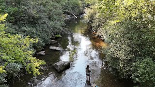 Trout Fishing the Tallulah River in Georgia [upl. by Janela]