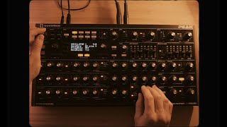 Novation Peak Solo 1  Arpeggio [upl. by Aihset]