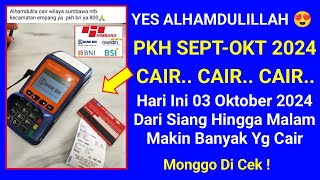 YES 😍 PKH SEPT OKT CAIR CAIR CAIR 3 OKTOBER 2024  PKH BRI CAIR PKH BNI CAIR PKH MANDIRI CAIR [upl. by Nnail137]