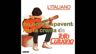 Toto Cutugno  Litaliano Lyrics Audio HQ [upl. by Bopp]