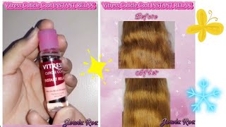 Vitress Cuticle Coat INSTANT RELAX for only P49 [upl. by Thordia]