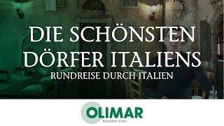 Die schönsten Dörfer Italiens 🏡 Rundreise durch Italien [upl. by Rialc88]