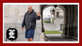 Fetterman defends Senate dress code change that allows him to dress like a slob [upl. by Rheingold]